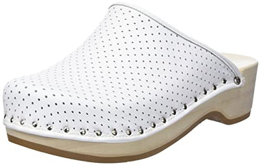 Berkemann Unisex Standard-Toeffler Clogs, Weiß (weiß 100), 43 1/3 EU im Sale